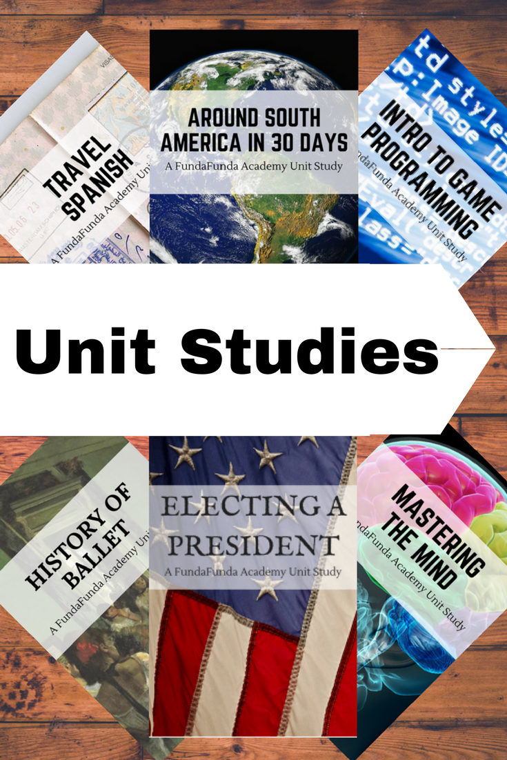 Unit Studies (Web-based)