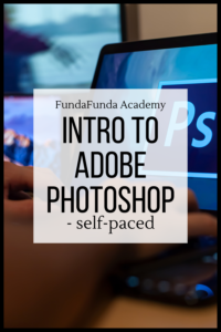 Adobe Photoshop self-paced online class for homeeschoolers
