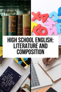 Online high school English Literature and Composition class