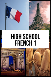 Online Frnch 1 class for homeschooled high schoolers
