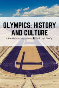 Olympics History and Culture web-based unit study