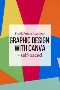 Graphic Design with Canva self-paced online class